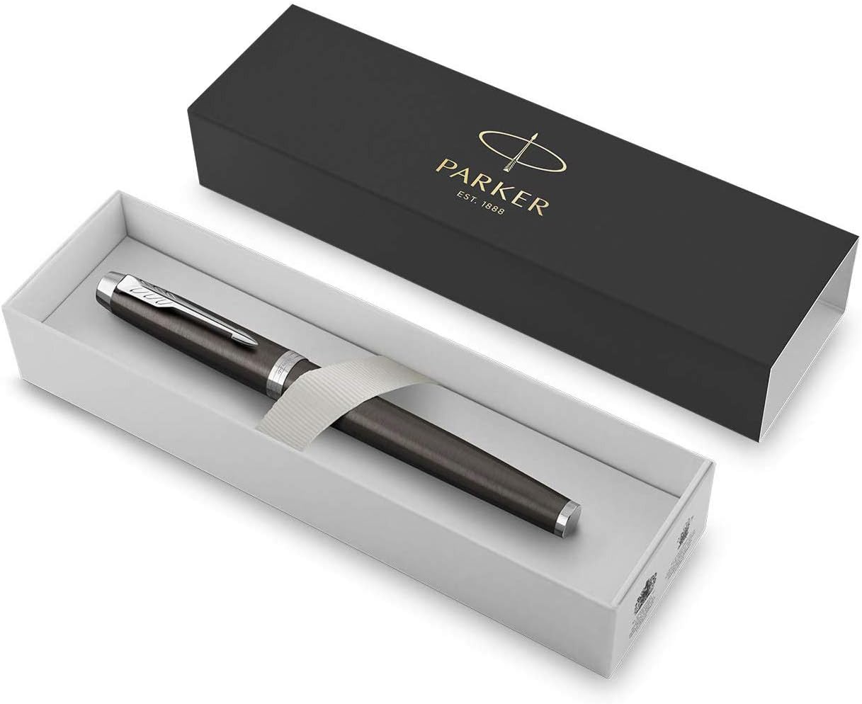 Parker IM Füller | Dark Espresso | Füllfederhalter Mittlere Spitze | Geschenkbox