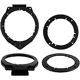 Metra 82-3006 6" to 6-3/4" Speaker Adapter for GM Multi 05-Up, Black, 8.75in. x 7.25in. x 2.00in.