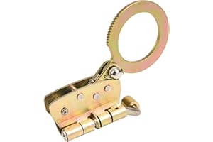 WELKFORDER Fall Protection Rope Grab with 2.25 inch Connecting Eye Auto-Trail Double Locking Fall Arrester Used with 5/8” Lif