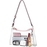 Wuflyover Clear Bag for Stadium Events - Adjustable Strap Clear Shoulder Bag for Concerts & Sports, Game Day Approved