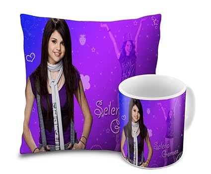 Buy Sleep Nature S Selena Gomez Designer Printed Cushion Cover And