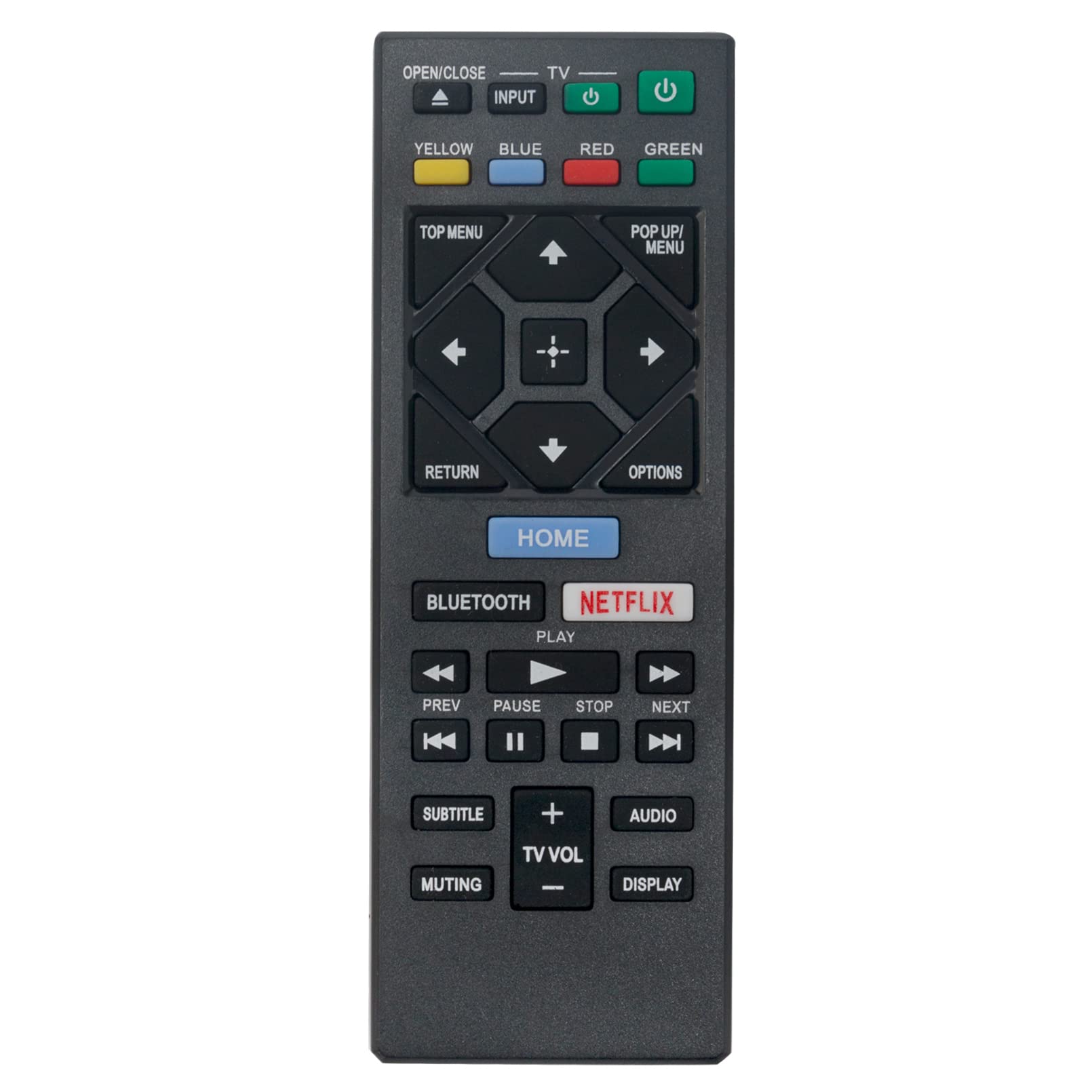 VINABTY RMT-VB200U RMT-VB200D Replacement Remote Control fit for Sony Blu-ray Player BDP-BX670 UBP-X700 BDP-S4500 BDP-S6500 UBP-X800 BDP-S3500 BDP-S5500 BDP-S1500 BDP-S6200 BDP-S5200 BDP-S7200
