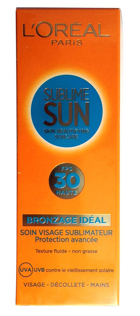 L’Oreal Sublime Sun Skin Beautifying Suncare Facial Tanning Enhancer