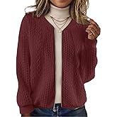 kipfall Women's Zip up Sweatshirt Jacket Stand Collar Hoodless Outerwear Casual Coat with Pockets