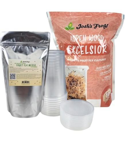 Amazon.com: Josh's Frogs Hydei Fruit Fly Culture Kit (Makes 10