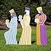 Outdoor Nativity Store Outdoor Nativity Set Add-on - Three Wisemen (Large, Color)