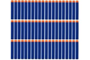 FORLIVER Refill Darts, 200 Pack Refill Bullets Compatible with Nerf Guns for Nerf N-Strike Elite Series Blasters Toy Guns. Children Kids Birthday Christmas Role Play Nerf Battle Game Gift