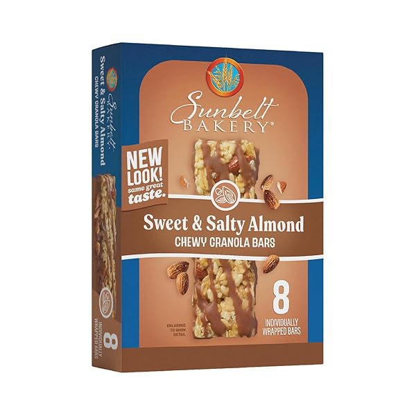 SUNBELT BAKERY ALMOND SWEET & SALTY CHEWY GRANOLA...