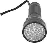 BROLEO 51 LED UV Black Light Flashlight Amber Verification Dustproof Handle view 5