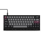 IQUNIX EV63 Hall Effect Magnetic Gaming Keyboard 60% | 0.01mm Rapid Trigger, Adjustable Actuation, 0.125ms Latency, Hot-Swap, SOCD, RGB, Aluminum with Forged Carbon (Violet)