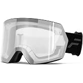 FMY Ski Goggles for Men Women &amp; Youth - Anti Fog UV400 Protection Snowboard Snow Skiing Goggles for Adult
