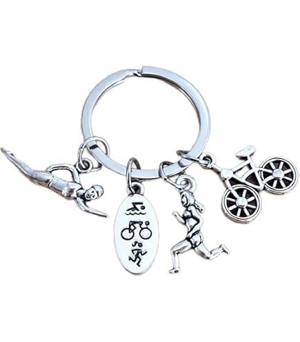 Triathlet Geschenk – Keramik-Blumentopf Mit Bambus-Tablett & Witzigem Spruch, 8,9 Cm, Weiß