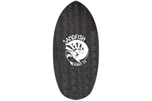 Sandfish Board Co. White Foam Traction Skimboard Cruiser
