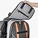 VonShef Picnic Backpack for 4 Person Outdoor Bag with Blanket – Woven Grey Waterproof Finish, Includes 29 Piece Dining Cutlery Set & Insulated Cooler Bag Compartment to Keep Food Chilled