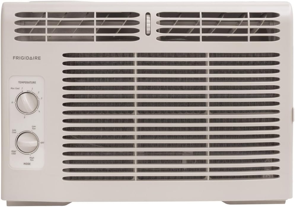 Frigidaire FRA062AT7 6,000 BTU Mini Compact Window Air Conditioner with Mechanical Controls