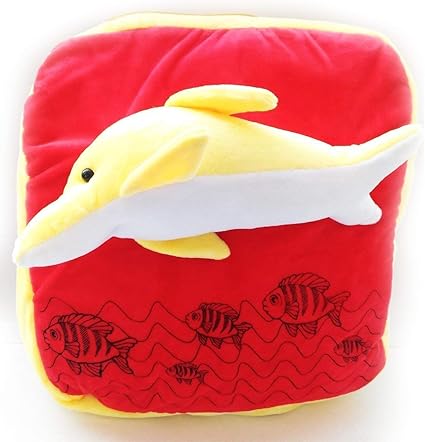 Pearl World High Quality Cute Red & Yellow Fish Soft Toy Bag 40cm