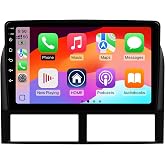 2+32G Android 13 Double Din Car Stereo for Jeep Grand Cherokee 1999-2004 with 9 Inch Touchscreen Radio Built-in Wireless Carplay/Android Auto/GPS/Bluetooth/FM/AUX-in/SWC/Backup Camera