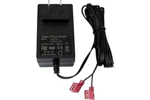 UPMMUD Water Softener Power Supply Adapter with Long Cable, DC24V Power Cord, Black Compatible with Rheem RHS32 RHS42 RHW42, Ecowater 7351054/7337482/7275907 ﻿