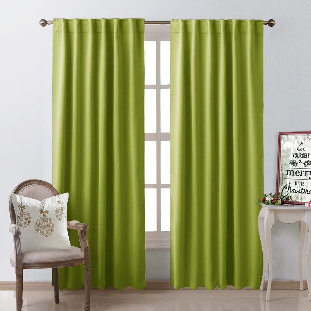 Best Bright Green Curtains For Living Room
