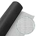 Lazy Dog Warehouse Window Screen Mesh Roll 48in x 100ft – Fiberglass Screen Replacement Mesh for DIY Projects - Black Mesh
