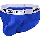 JINSHI Men’s Underwear Briefs,Shiny Ice Silk,Low Rise Bikini Briefs,Tag-free Briefs,Soft Underwear for Men