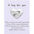 MIXJOY a Tinny Little Pocket Hug Token with Poem Card for Isolation Gift, Miss You, Thinking of You, Social Distance Gift for Family and Friends