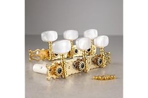 Gotoh Classical Guitar Tuners - Flash Gold Lyra-style - 35G450GX