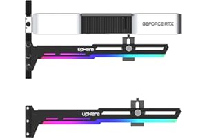 upHere RGB GPU Support Bracket 5V 3-Pin ARGB GPU Holder, Video Card Sag Holder/Holster Bracket, G276ARGB