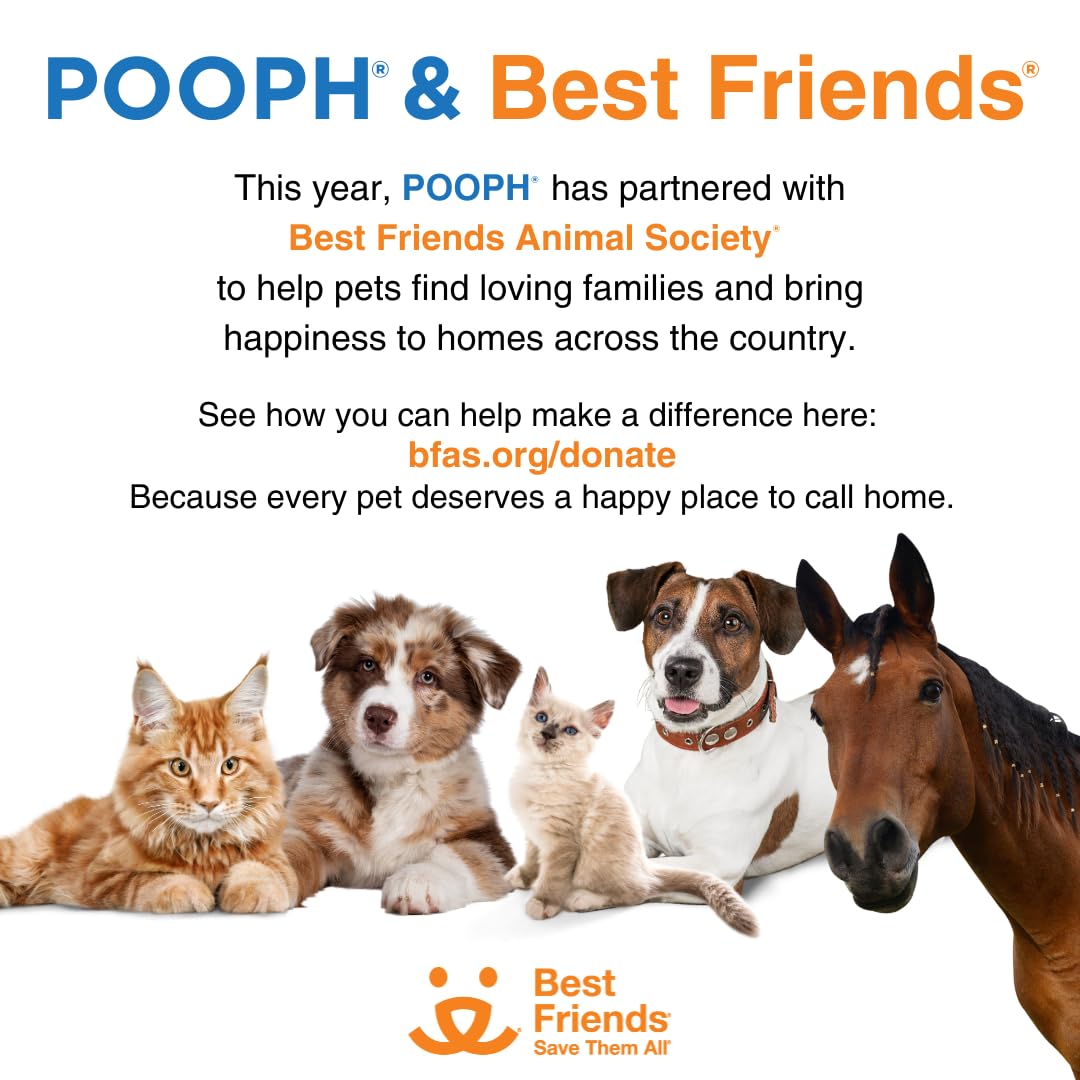 POOPH® Laundry Odor Eliminator, 32oz (16 Loads) – Fragrance-Free, Safe for Pets & People, No Harsh Chemicals, Eliminates Tough Organic Odors from Urine, Vomit, Sweat, Food, & More in Washable Fabrics