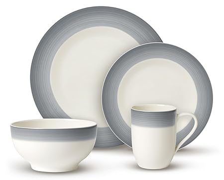 Villeroy & Boch Colorful Life Dinner Set, Cozy Grey