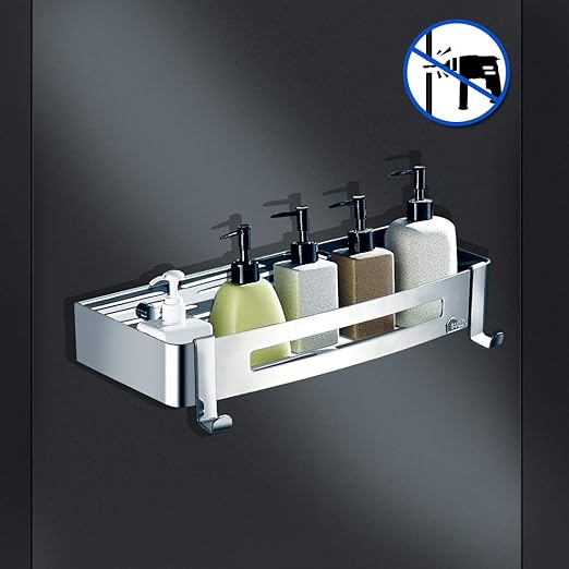 estantes adhesivos baño