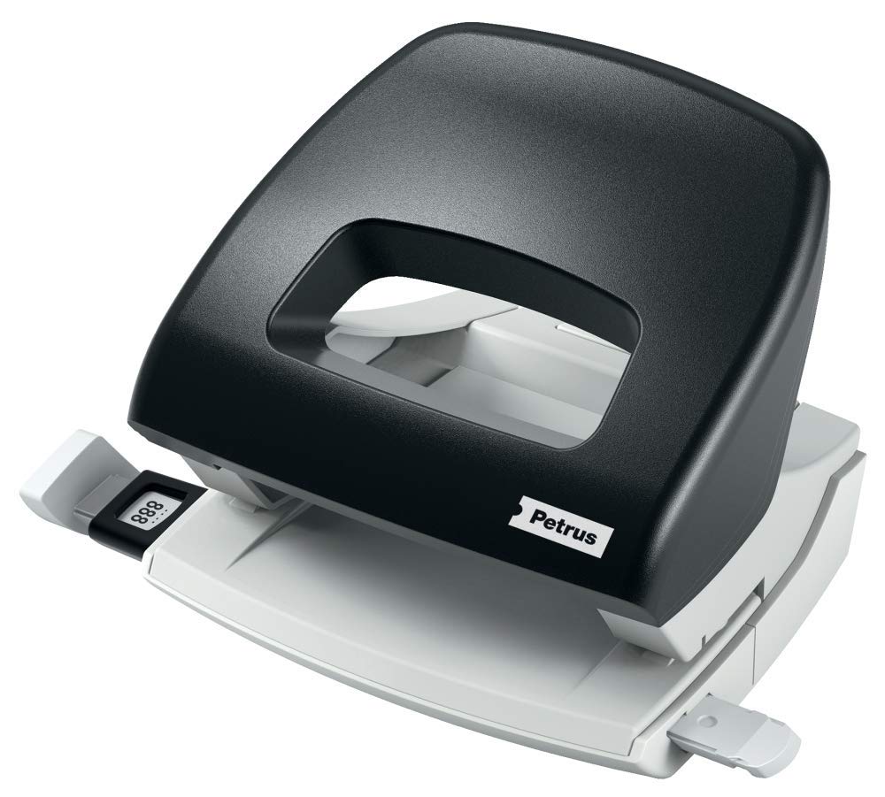 Petrus 623347-16 Sheet Hole Punch Black