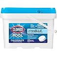 CLOROX Pool&Spa XtraBlue 3-Inch Long Lasting Chlorinating Tablets, 5-Pound Chlorine