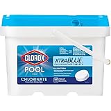 CLOROX Pool&Spa XtraBlue 3-Inch Long Lasting Chlorinating Tablets, 5-Pound Chlorine