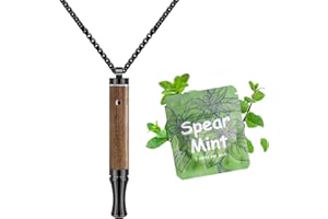 ASTOFLI Adjustable Air Outlet Breathing Necklace for Adults - Fidget Breathlink for Men Relief Breathe Anxiety Necklaces - Fl
