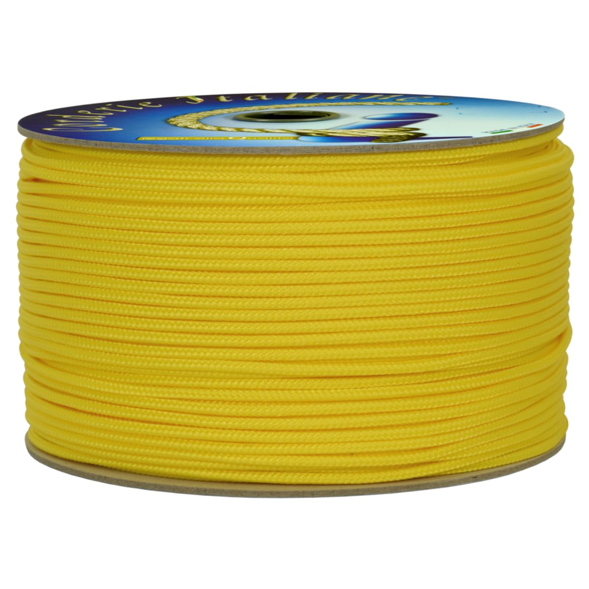 Corderie Italiane 6036937-00 Hobby Braid 2.5 mm-25 m-Jaune