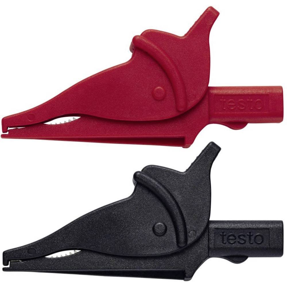 Testo 0590 0008 Safety crocodile clips