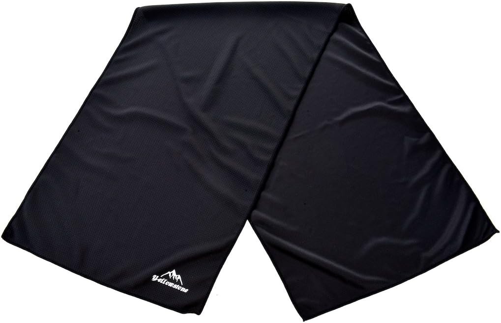 Cooling Towel: Evaporative Microfiber Cooling Towel For Sports & All Outdoor Activities – Instant Chill Towel For Yoga, Golf, Gym, Pilates, Camping, Hiking, Cycling, Travel & Menopause