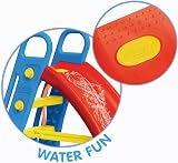 Dolu Big Garden Slide With Water Feature 2-6 Years Blue Ladder Red Slope view 6