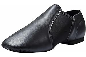 VINGT ANS Genuine Leather Slip-on Jazz Shoes