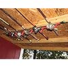 Overhead-or-Wall-Fishing-Rod-Rack-Rod-Storage-System-suspends-your-rods-in-soft-webbing-loops-protecting-your-equipments-finish-The-72version-has-9-positions-46has-6-Hardware-included