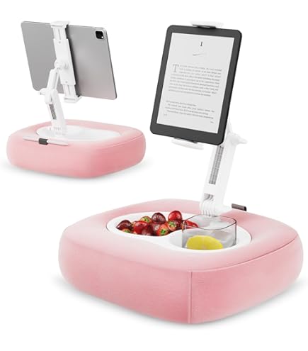 Support Tablette/livre Souple Multi-angles - Pour Liseuse, Smartphone, Kindle - Mousse Mémoire