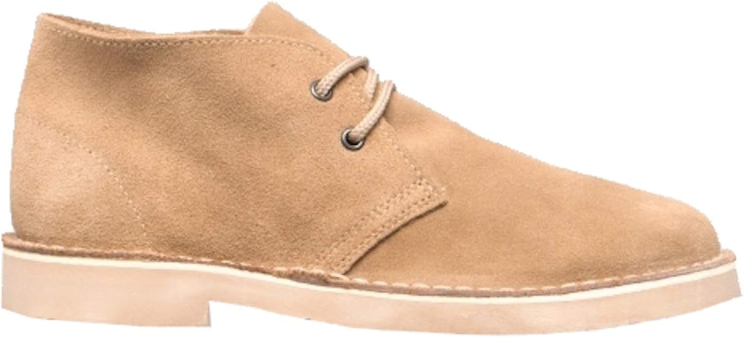 round toe desert boots