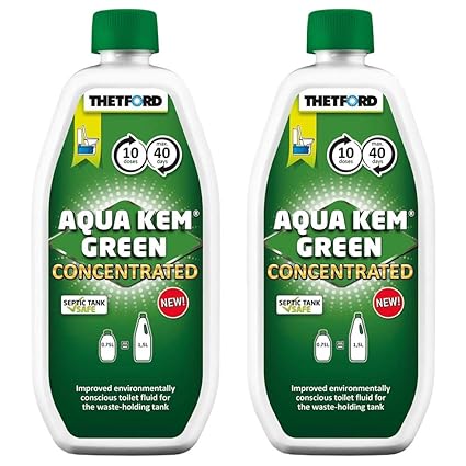 Thetford Set 2X Aqua KEM Green Concentrated konzentrierte WC Chemie