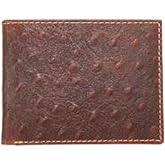 Nocona Belt Co. Men's Ostrich Leather Bifold Wallet