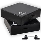 Wintogo Deadlift Silencer Drop Pads (Pair) - Noise Reducing Weightlifting Crash Mats for Floor Protection, Portable Compact 20"x20"x6" Easy to Store &amp; Carry for Home Gym, Garage, Crossfit Workouts