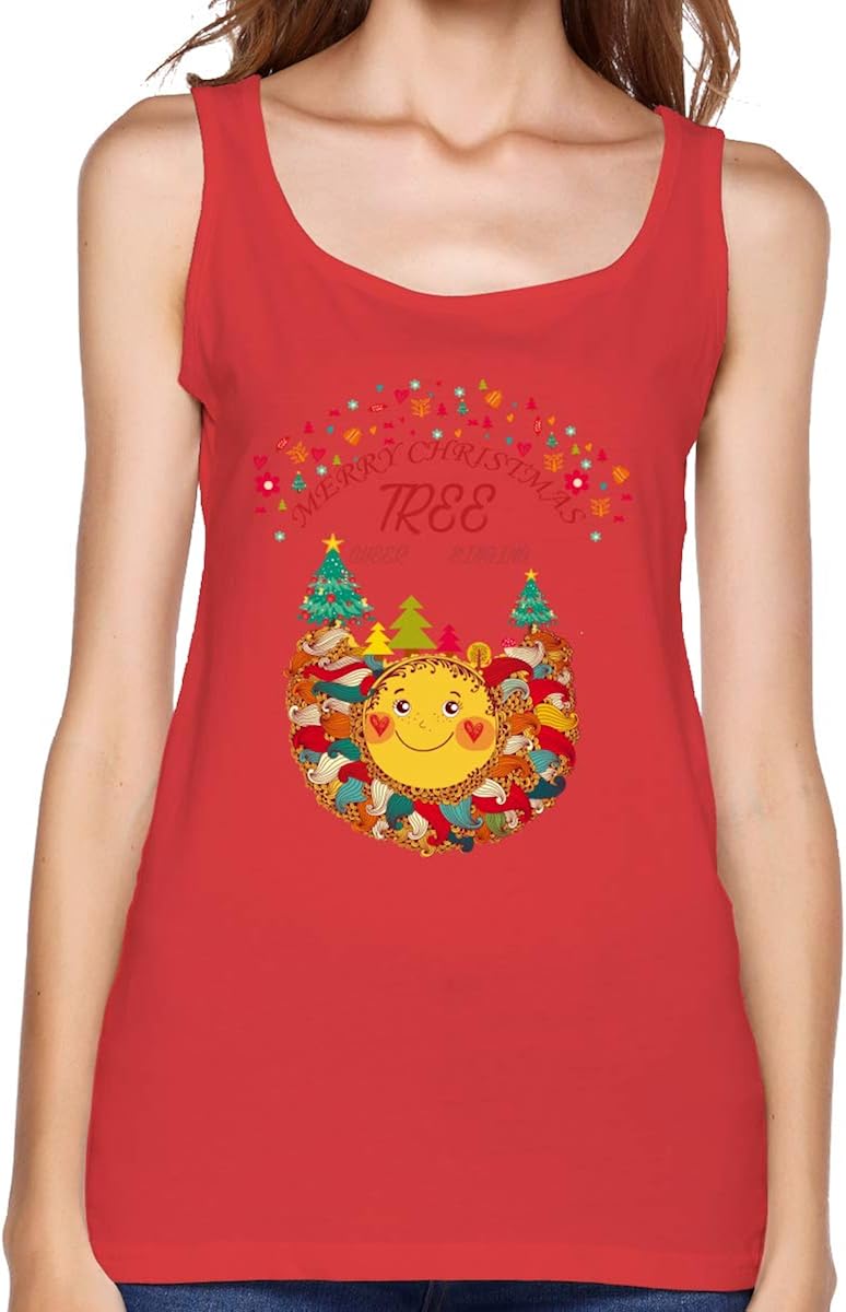 christmas vest top ladies