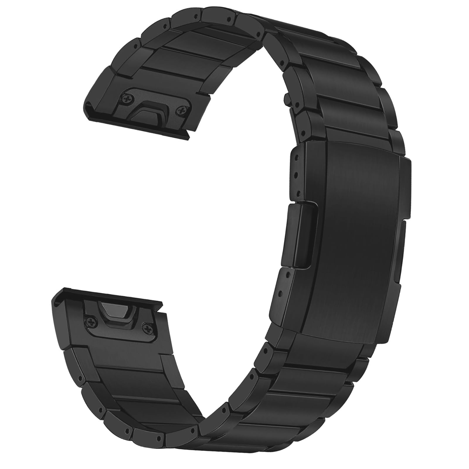 ahayo Titanium QuickFit 26mm Watch Strap for Garmin Fenix 8 / epix Pro/Tactix 8 51mm, Lightweight Metal Wristband with Stainless Steel Buckle for Fenix 6X / 5X / 7X, Enduro