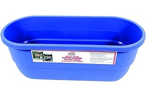 HOME DEK DEKOR Apollo Exports International 4", 6" or Dual Deck Railer Planter, Blue, Pack of 2