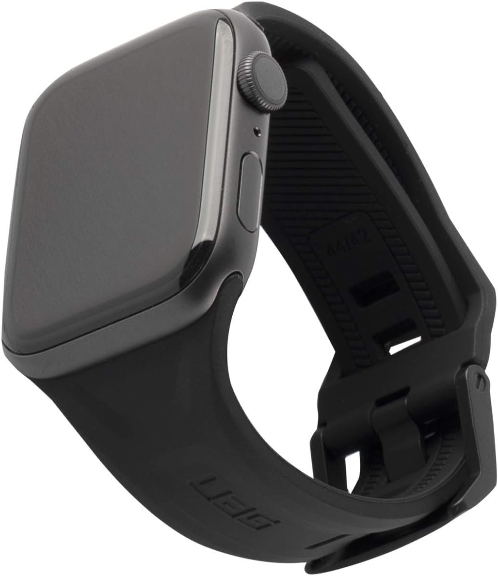 URBAN ARMOR GEAR UAG Compatible with Apple Watch Band 49/46/45/44mm iWatch Series Ultra 3/Ultra 2/Ultra/4-11/SE3/SE2/SE Scout Silicone Slim Adjustable Waterproof Sporty Replacement Watch Strap